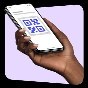 Show your QR code